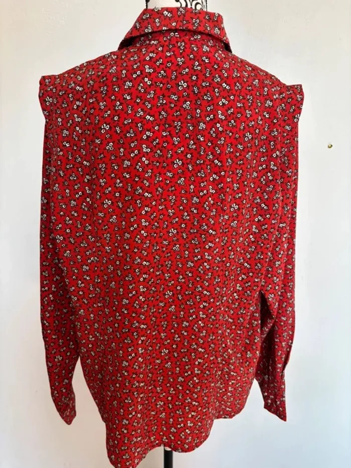Blouse fleurie femme taille 40 - photo numéro 6