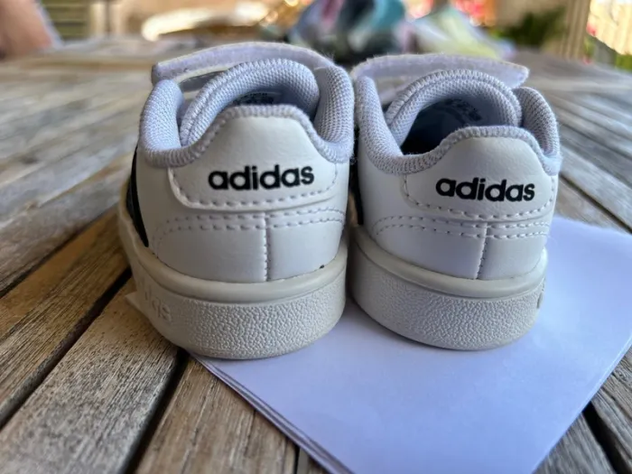 Sneakers à scratch Adidas Grand Court Lifestyle - pointure 18 - photo numéro 3