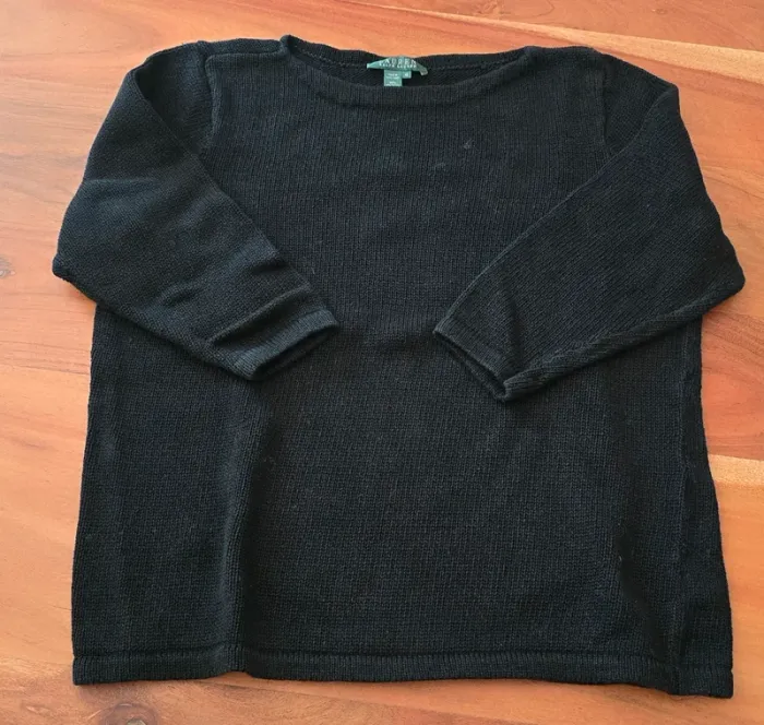 Pull manches 3/4 Ralph Lauren Taille XL - photo numéro 2