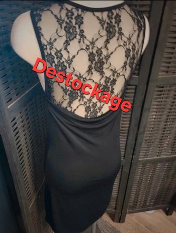 Robe dos dentelle 36/38