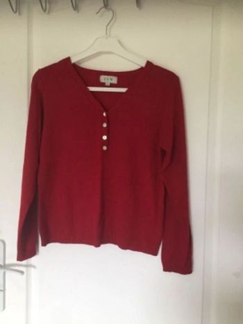 Pull rouge J&W 38