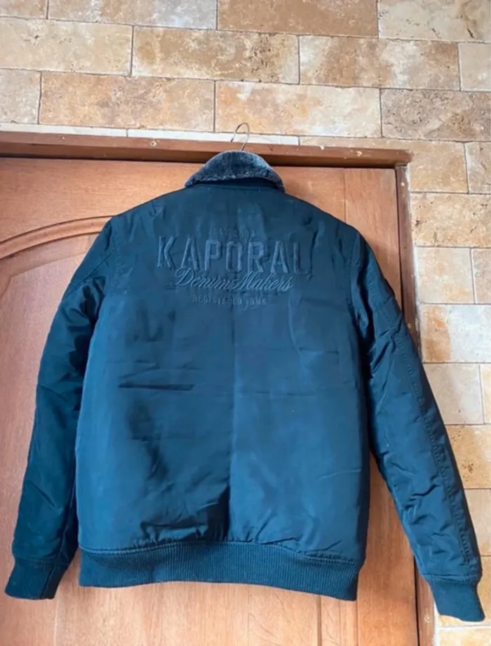 Manteau kaporal garçon noir - photo numéro 3