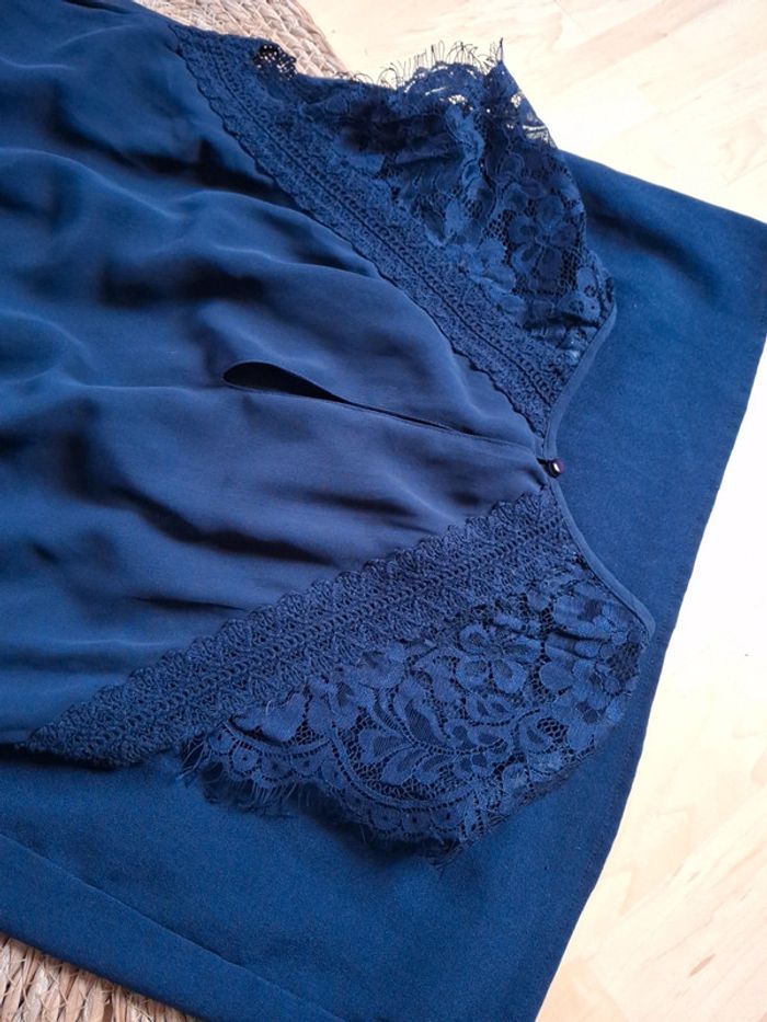 Vero Moda robe bleue taille S - photo numéro 6