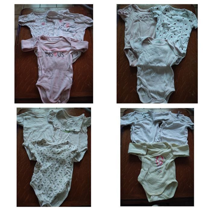 Lots vêtements bébé fille 6 mois - photo numéro 3