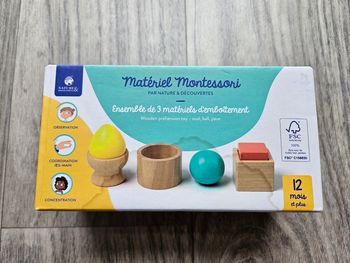 Jeu emboîtement montessori