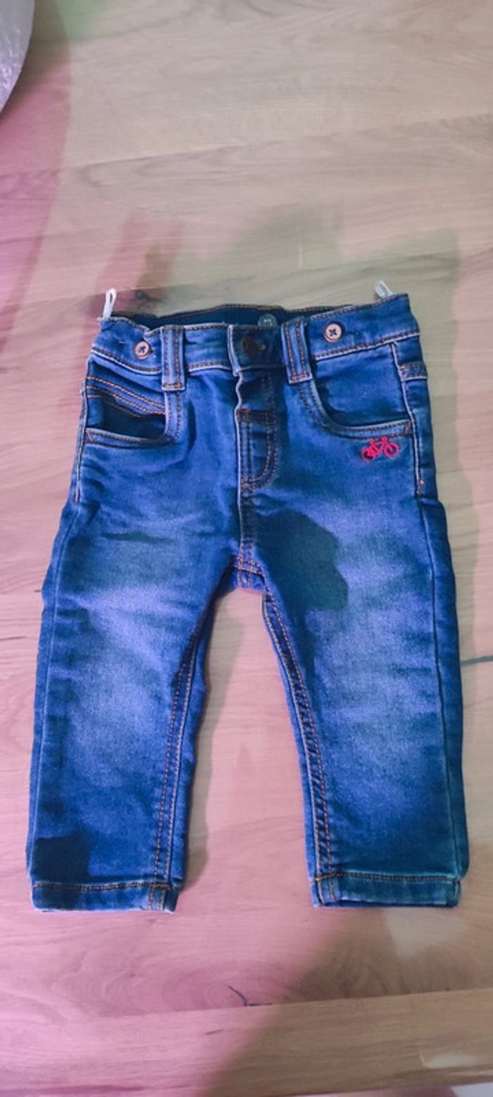 Jeans bleu bébé mixte C&A 12 mois 74cm