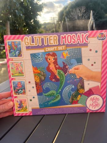 Glitter mosaic sirène