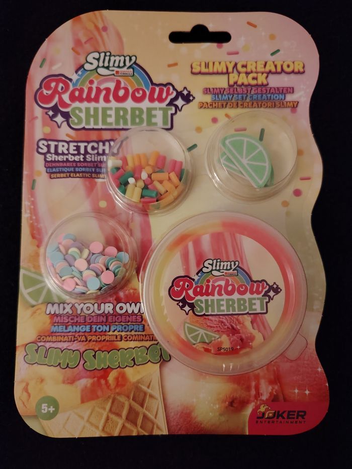 Slime slimy rainbow neuf