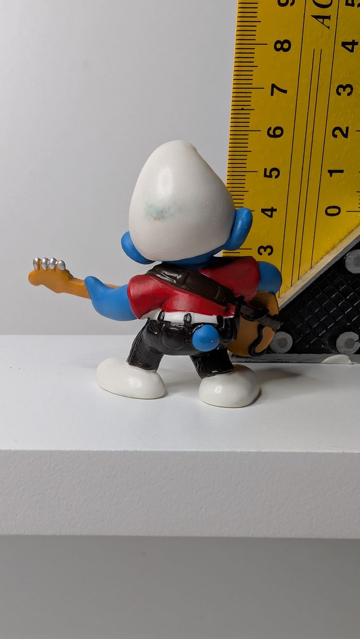 [Schleich] Schtroumpf guitariste - photo numéro 2