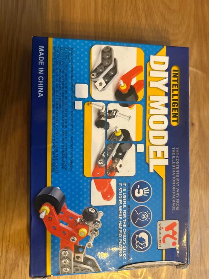 Moto à construire Intelligent DIY Model weicheng toys - photo numéro 2