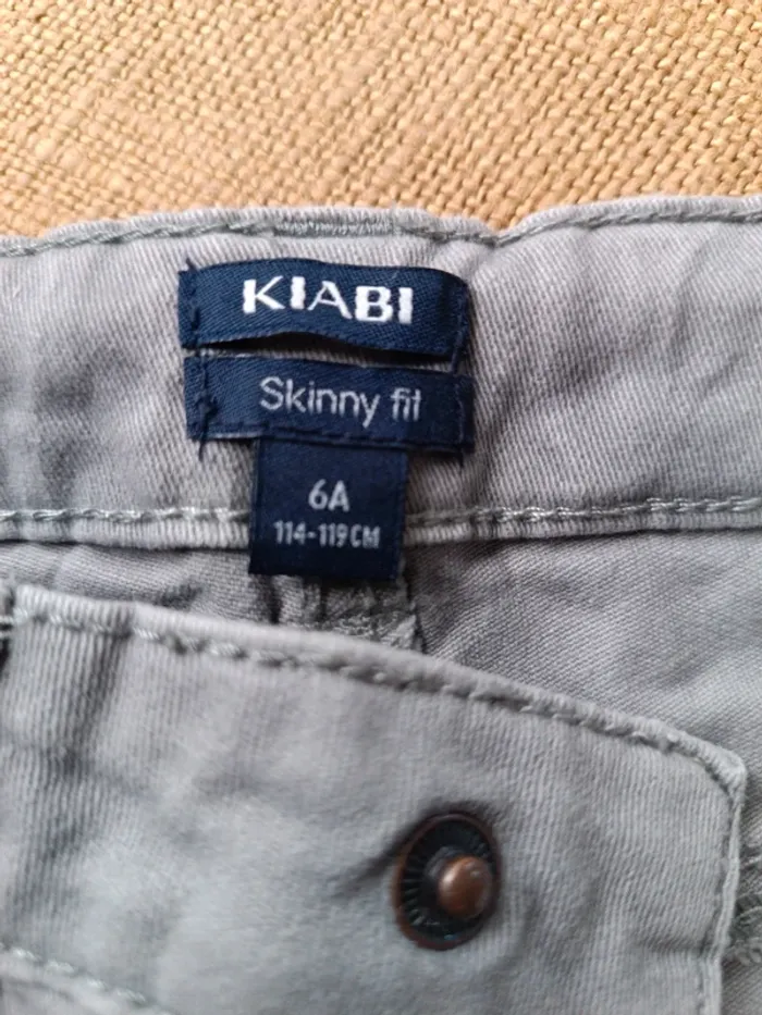 Jean slim fit gris Kiabi 6A - photo numéro 5
