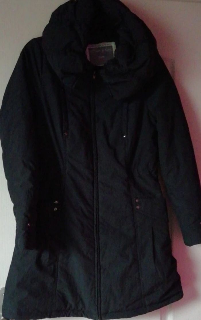 Manteau Kiabi noir - photo numéro 3