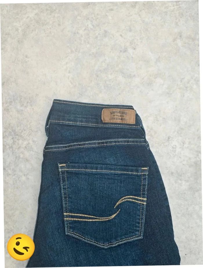 Jean Levi's signature W27|FR36 L32 coupe skinny bleu Femme-Women - photo numéro 2