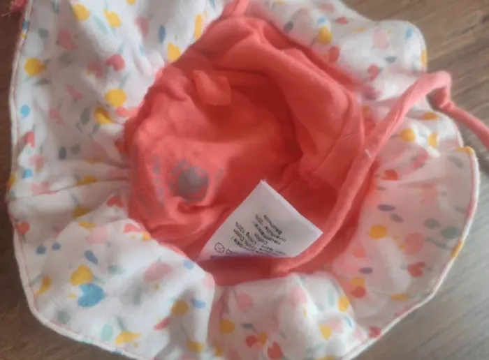 Chapeau de soleil petit bateau naissance 1 mois - photo numéro 2