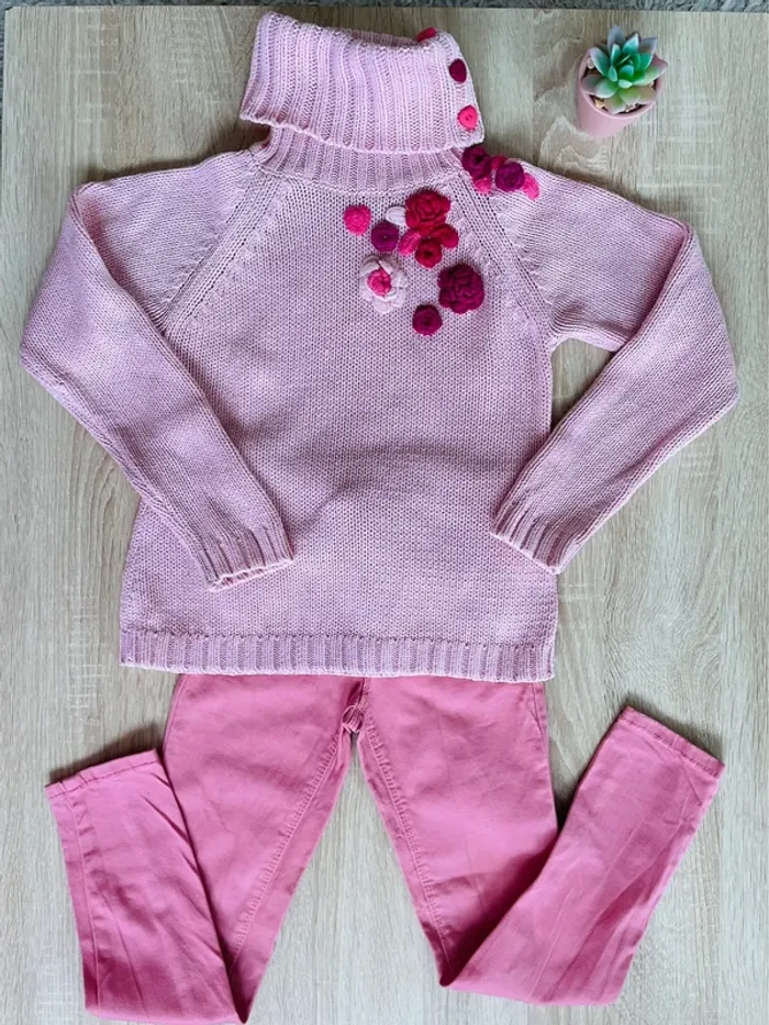 Pull et jean 7 ans - photo numéro 2