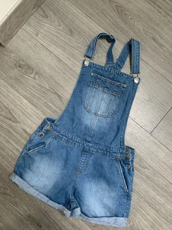 Salopette short en jean kiabi 12ans