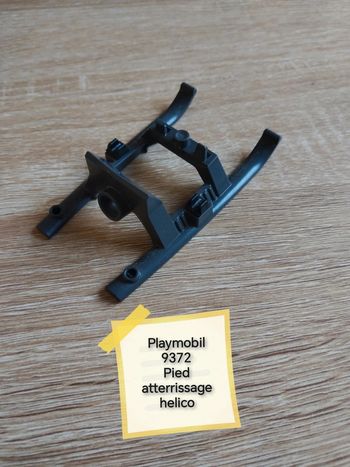 Playmobil 9372 pied hélico