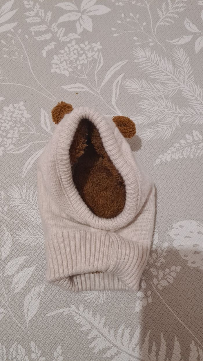 Lot de 2 cagoules ourson - photo numéro 4