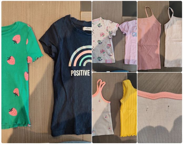 Lot de 8 Tshirt fille