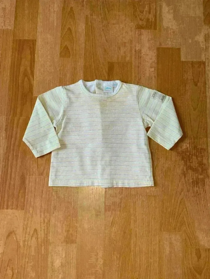T-shirt manches longues 6-9 mois Winnie l'ourson - Très bon état !