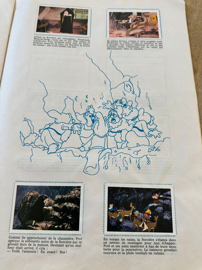 Album Walt Disney Blanche neige et les 7 nains non complet (manque 3) AGEducatifs (type Panini ) - photo numéro 8