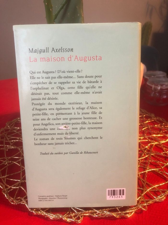 La maison d’Augusta - Majgull Axelsson - photo numéro 2