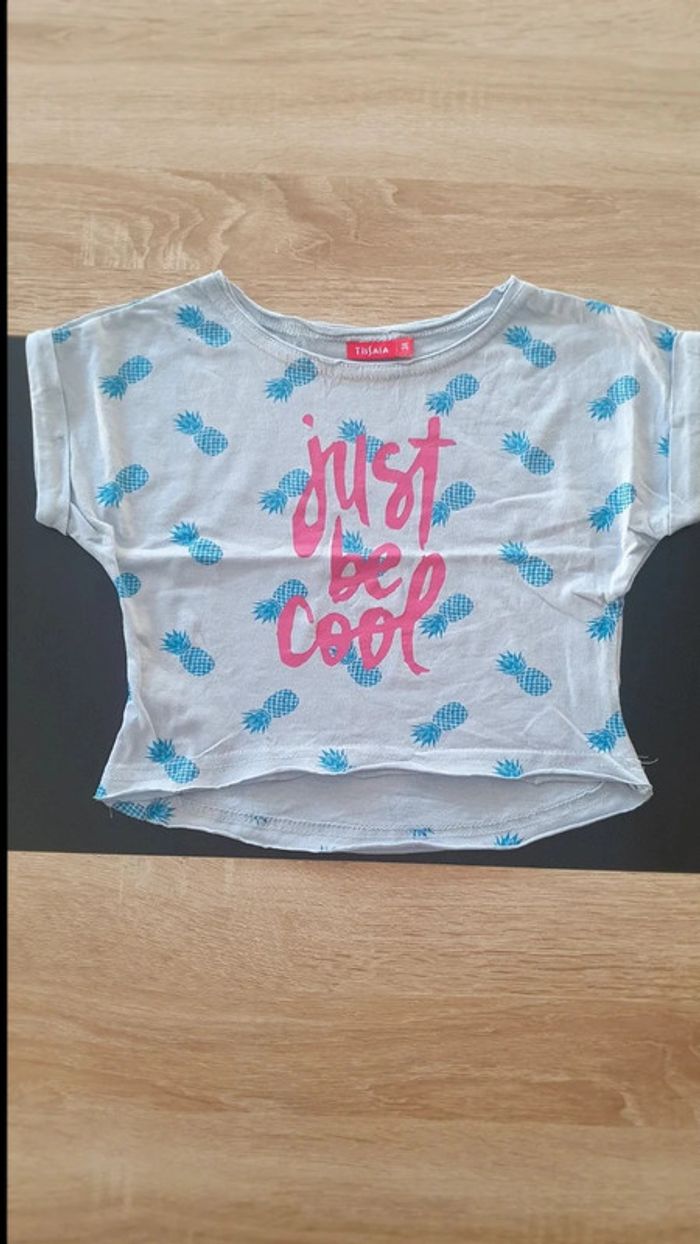 Lot de 2 tee-shirts manches courtes 3 ans - photo numéro 5