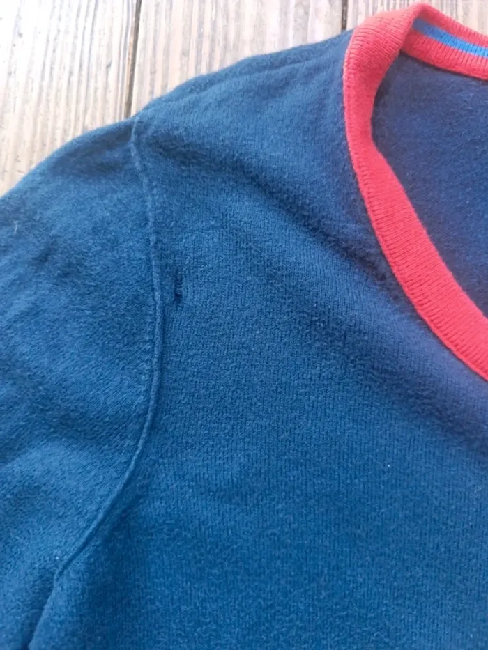 Pull col rond tommy Hilfiger cashmere M - photo numéro 6