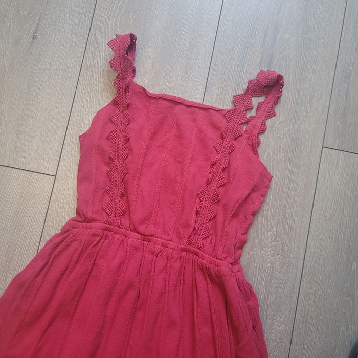 Très jolie robe rose/rouge. Fille 10 ans Marque Tape à l'oeil - photo numéro 2