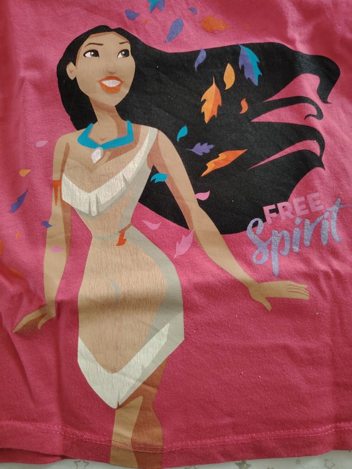 T shirt Pocahontas - photo numéro 2