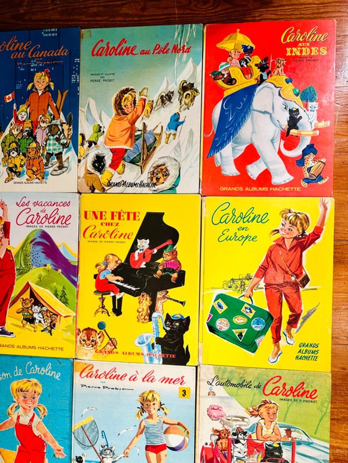 Lot rare intégrale Caroline 15 livres bd Grands albums Pierre Probst Hachette Jeunesse - photo numéro 5