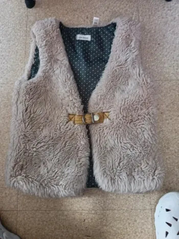 Veste sans manche 8 ans
