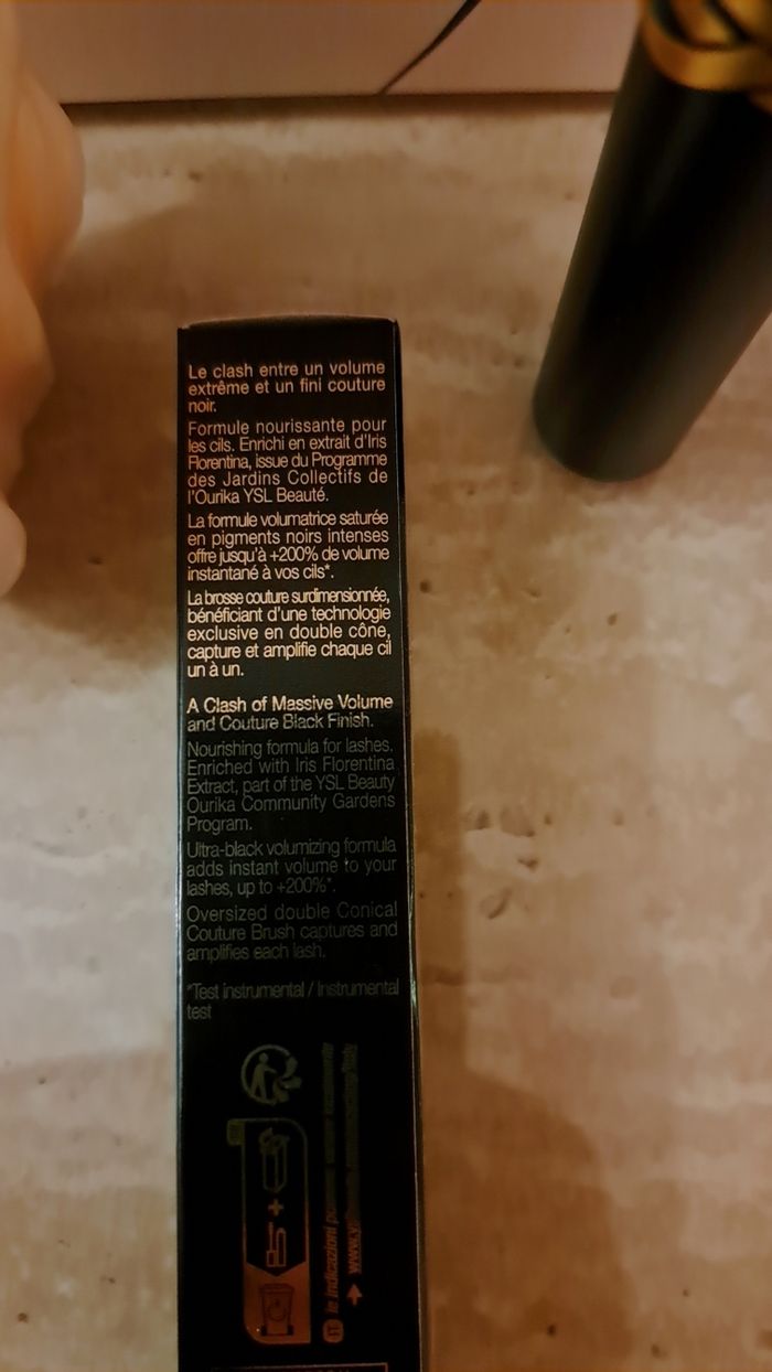 Mascara volume extrême ysl - photo numéro 3