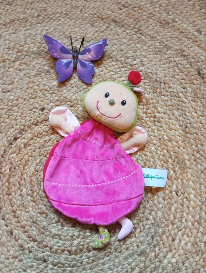 Doudou neuf coccinelle