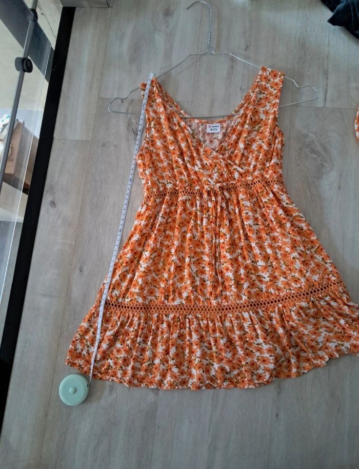 Robes tunique mère fille orange similaires - photo numéro 2