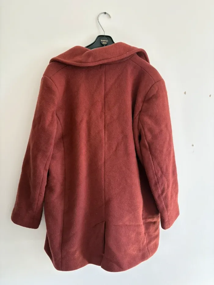 Manteau caban Galeries Lafayette - Bordeaux - Taille 46 - photo numéro 5