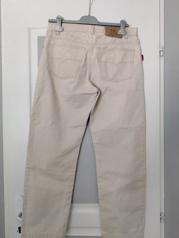 Jean beige excellent état - photo numéro 4