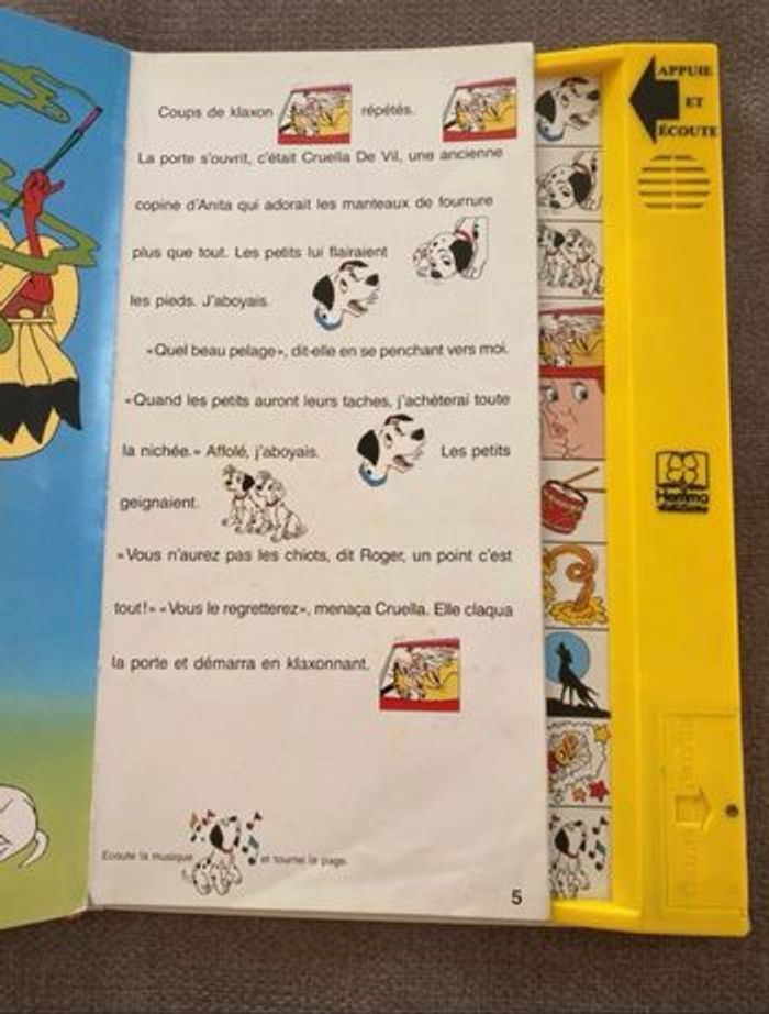 Livre musical Les 101 dalmatiens - photo numéro 4