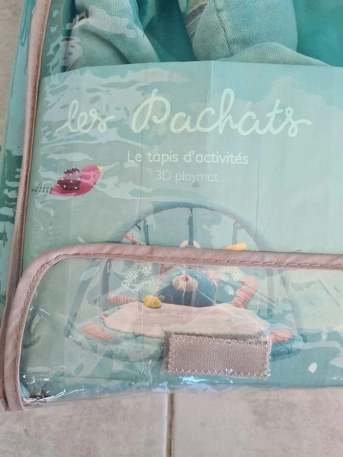 Tapis d'éveil avec arche Moulin roty Les Pachats neuf - photo numéro 5