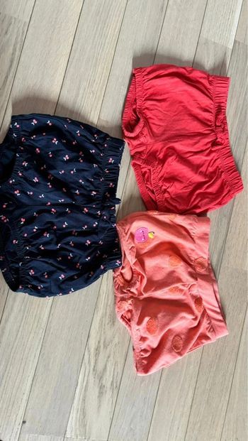 Lot de 3 shorts