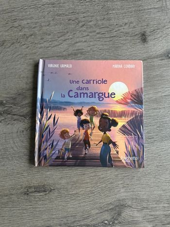 Livre une carriole dans la Camargue