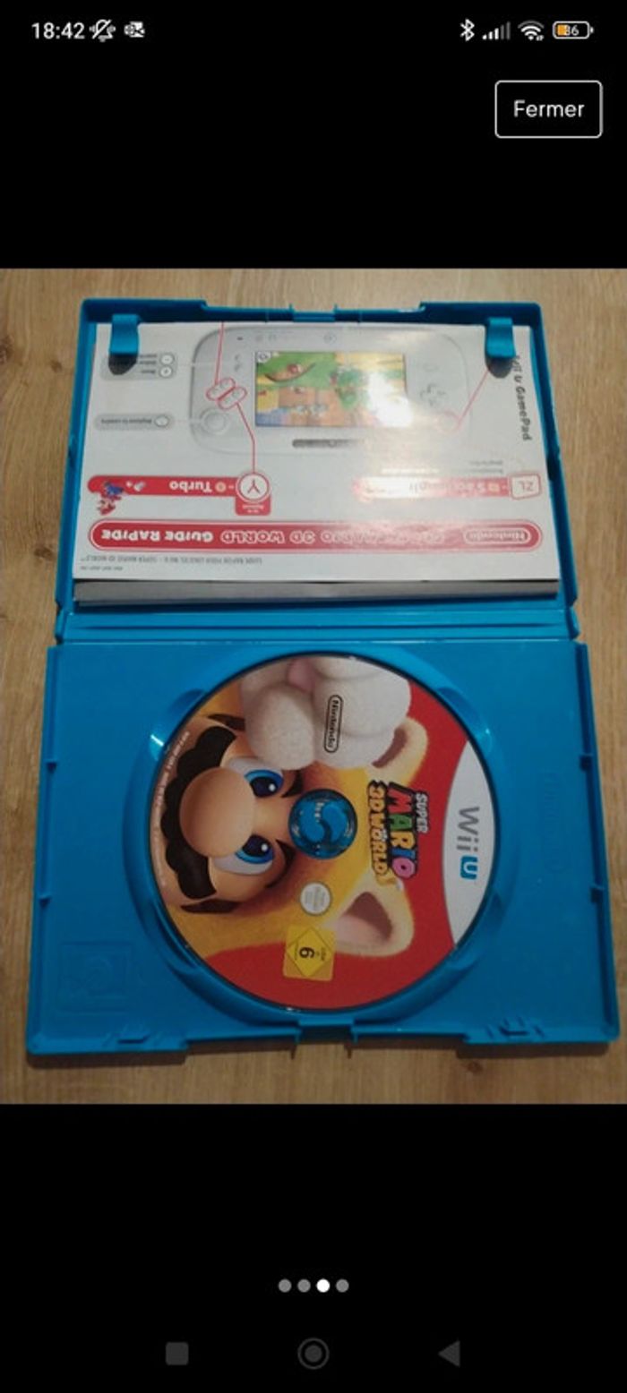 Mario 3 d world Nintendo Wii U - photo numéro 3