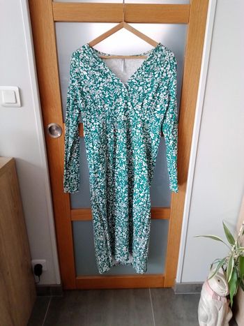 Robe à fleurs longue manches longues Femme 42/44