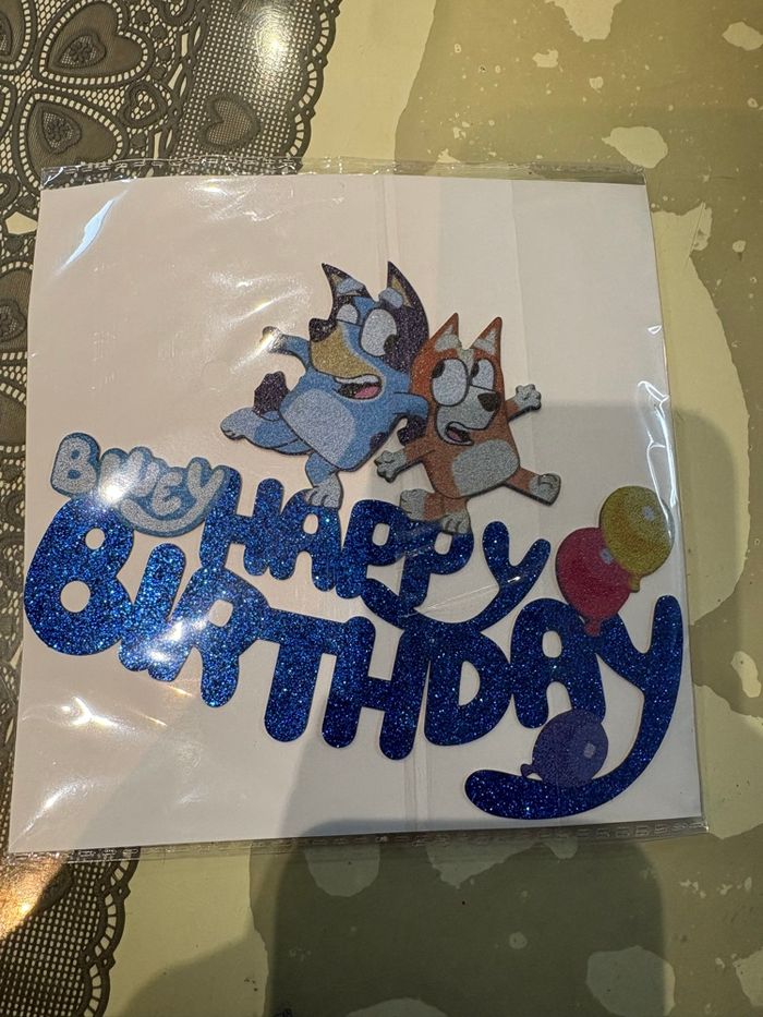 Décoration d’anniversaire bluey - photo numéro 2