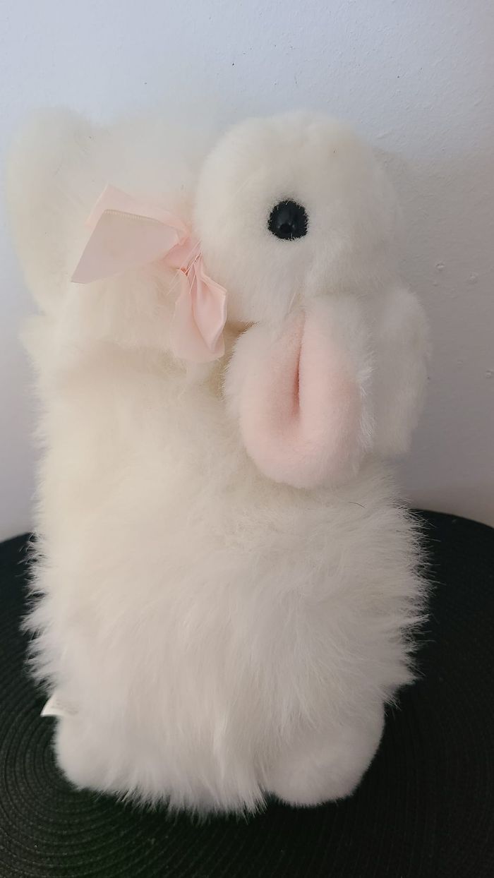 Collection Ty Classic - Grignote le lapin blanc - photo numéro 3