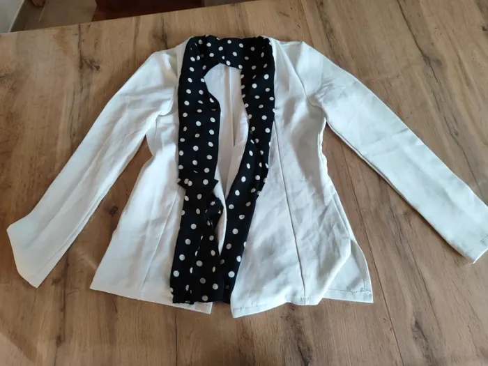 Blazer Blanc Style Chic Taille S, Parfait État ! Prix mini !