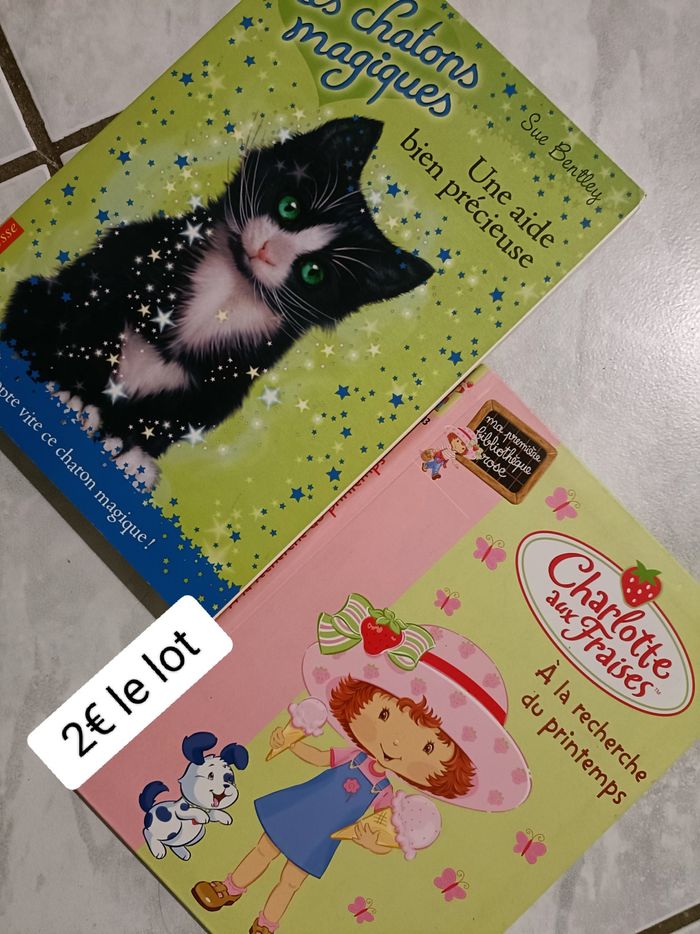 2 livres enfants