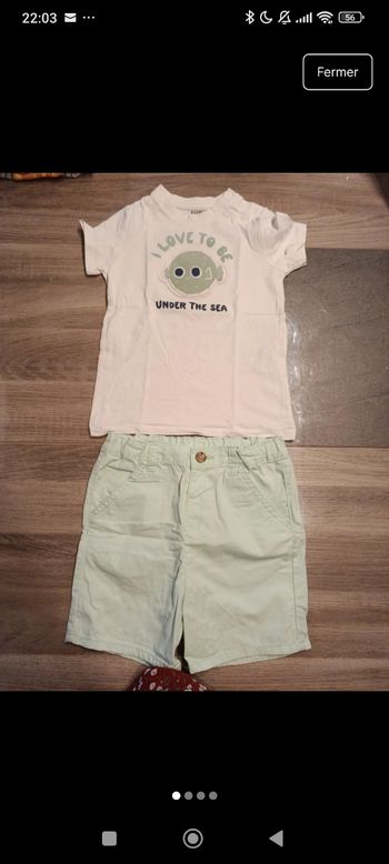 Ensemble garçon 36 mois