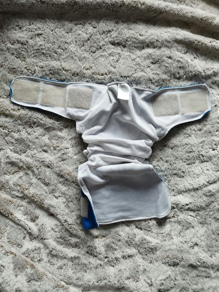 Lot de 2 couches de bain lavables et inserts - photo numéro 8