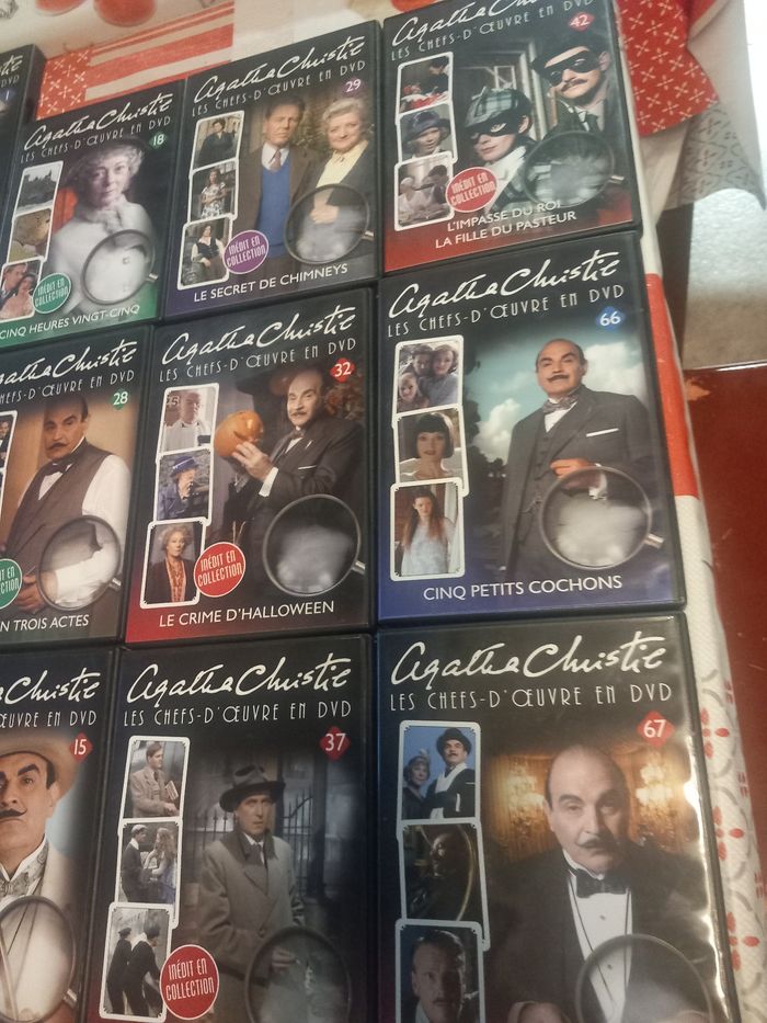 Lot de 13 DVD, Agatha Christie - photo numéro 4